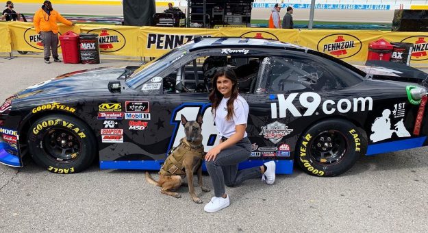 Visit iK9 to Sponsor Newcomer Hailie Deegan in ARCA Menards Series Starts with Venturini Motorsports page