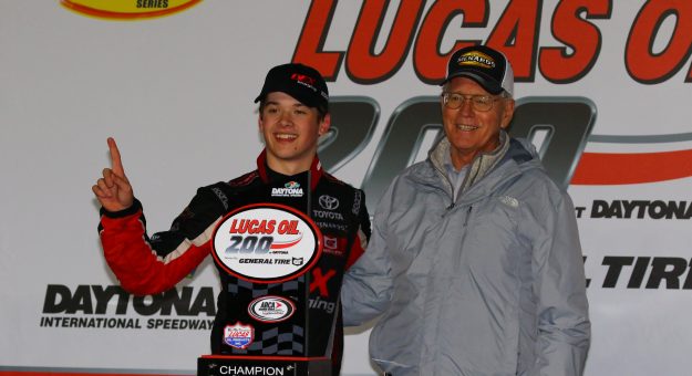 Visit Daytona Winner Harrison Burton Leads ARCA Menards Series Open Test at Charlotte page