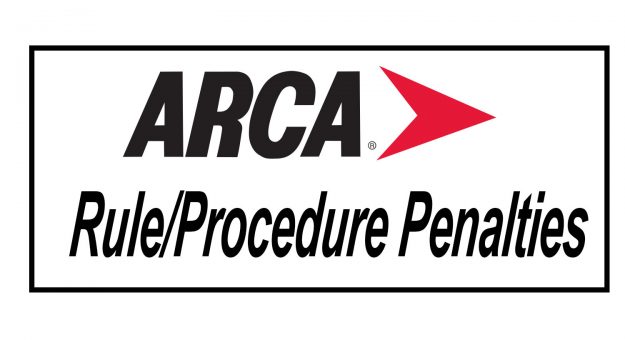 Visit Michigan Post-race Penalty Report page
