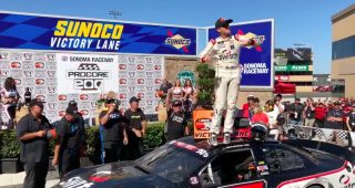 Noah Gragson A Winner In Wine Country