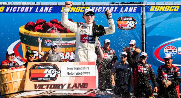 Visit Ty Gibbs Earns First Career K&N Pro Series Victory at New Hampshire page
