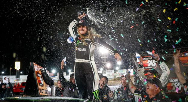 Visit Hailie Deegan Wins At Colorado In Dramatic Overtime Finish page