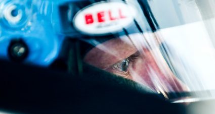 PHOENIX, AZ - MARCH 06:   Thad Moffitt, driver of the #46 Richard Petty Signature Series Ford, in the garage area before the ARCA Menards General Tire 150 on March 6, 2020 at Phoenix Raceway in Phoenix, Arizona. (Adam Glanzman/ARCA Racing)