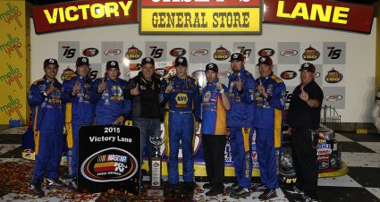 NEWTON, IA - MAY 16:  during the NASCAR K&N Pro Series Casey's General Store 150 at Iowa Speedway on May 16, 2015 in Newton, Iowa.  (Photo by Todd Warshaw/NASCAR via Getty Images)