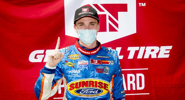 Visit QUALIFYING: Blaine Perkins Captures His First General Tire Pole Award page