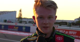 Ty Gibbs Interview at Pocono