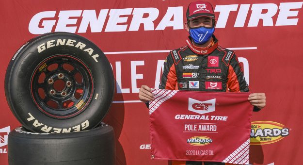 Visit QUALIFYING: Not A Shock Chandler Smith Wins General Tire Pole Award At Lucas Oil page