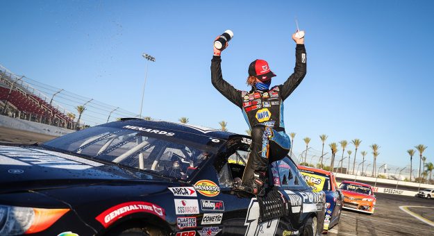 Visit Jesse Love Rolls To ARCA Win at Irwindale page