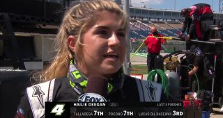 Hailie Deegan Discusses Kentucky Wreck