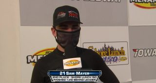 Sam Mayer Comes Close. Again.