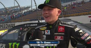 Post-Race With Ty Gibbs