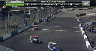 Blaine Perkins Leads Every Lap