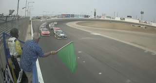 Green Flag Waves At Colorado