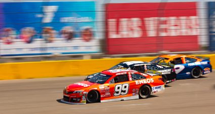 Gracie Trotter, driver of the #99 ENEOS Toyota, during the General Tire 150 for the ARCA Menards Series West at the Bullring at Las Vegas Motor Speedway in Las Vegas, Nevada on September 26, 2020. (Miranda Alam/ARCA Racing)