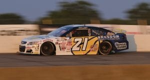 Sam Mayer, driver of the #21 Chevy Accessories Chevrolet, during the Calypso Lemonade 200 for the ARCA Menards Series at Lucas Oil Raceway in Brownsburg, Indiana on Friday, July 3, 2020. (AJ Mast/ARCA Racing)