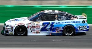Sam Mayer, driver of the #21 Chevy Accessories Chevrolet, during practice for the General Tire 150 for the ARCA Menards Series at Kentucky Speedway in Sparta, Kentucky on Saturday, July 11, 2020. (Aaron Doster/ARCA Racing)