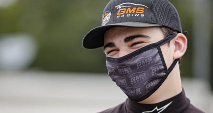 Sam Mayer, driver of the #21 Chevy Accessories Chevrolet during the Sioux Chief PowerPEX 200 for the ARCA Menards Series at Memphis International Raceway on Saturday, September 26, 2020. (Barry Cantrell/ARCA Racing)