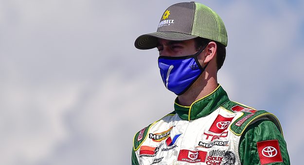 Drew Dollar pictured before the Zinsser SmartCoat 200 for the ARCA Menards Series at I-44 Speedway in Lebanon, Missouri, on Sept. 5, 2020. (Jeff Curry/ARCA Racing)
