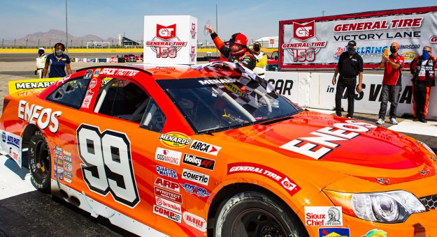 Visit WATCH: Gracie Trotter Receives Die-Cast Of Car From Historic Win page