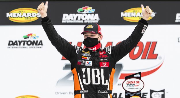 Visit Corey Heim Starts 2021 ARCA Menards Series Season With Win At Daytona page
