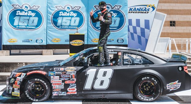 Visit Ty Gibbs Dominates At Kansas For Second Win Of 2021 Season page