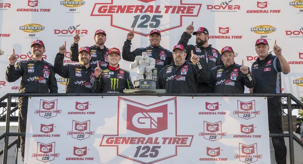 Visit Ty Gibbs is perfect in return to the Monster Mile page