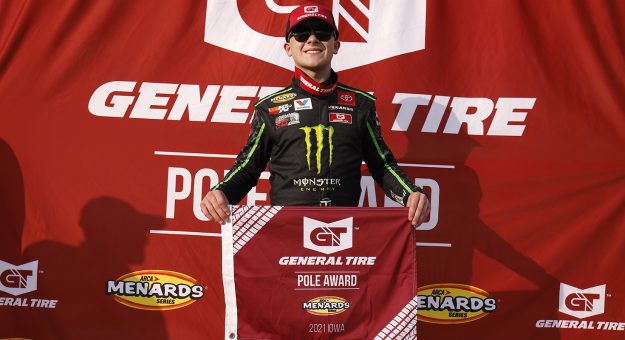 Visit Qualifying: Ty Gibbs speeds to General Tire Pole Award at Iowa page