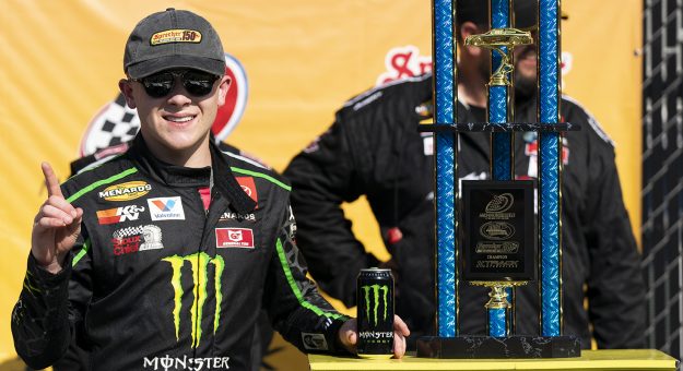 Visit Ty Gibbs leads every lap at Milwaukee Mile for ninth win of 2021 season page