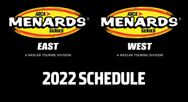 Visit ARCA Menards Series East and West schedules for 2022 announced page