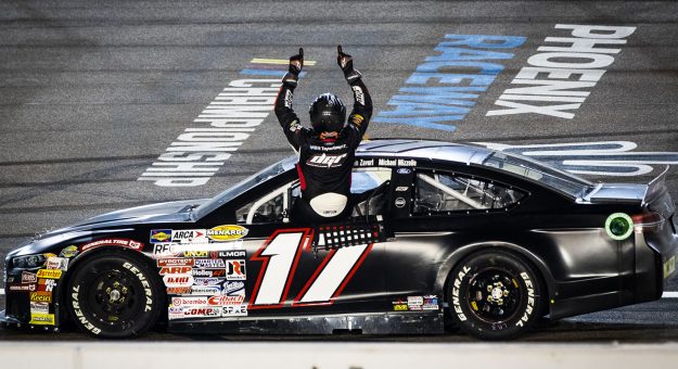 Visit Taylor Gray scores emotional ARCA Menards Series win at Phoenix Raceway page