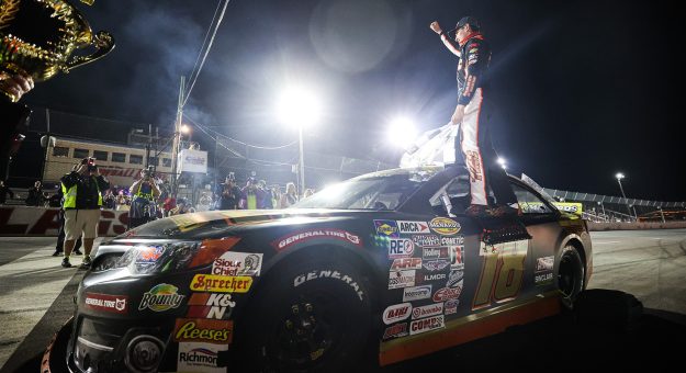 Visit Sammy Smith cruises to another East Series win with dominating run at Five Flags Speedway page