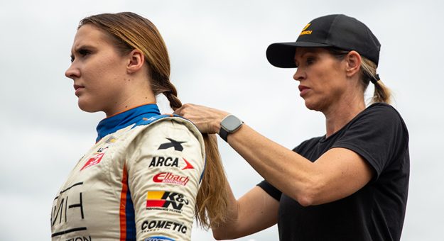 Visit Sarah and Bridget Burgess, an Australian mother-daughter driver duo, are set to make NASCAR and ARCA history page