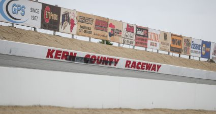 Signage at the NAPA 125 held at Kern County Raceway Park as part of the ARCA Menards West Series on Oct. 25, 2020 in Bakersfield, Calif.