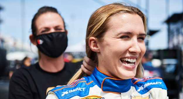 Visit eBay Motors to sponsor Sarah and Bridget Burgess in historic mother-daughter ARCA race page