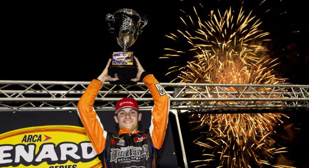 Visit Landen Lewis leans on mentor Ron Hornaday Jr.’s advice, wins West Series debut at Kern County page