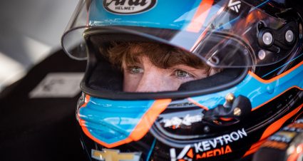 Rare Daniel Dye before the General Tire 200 for the ARCA Menards Series at Talladega Superspeedway in Talladega, Alabama, on April 23, 2022. (Dustin Chambers/ARCA Racing)