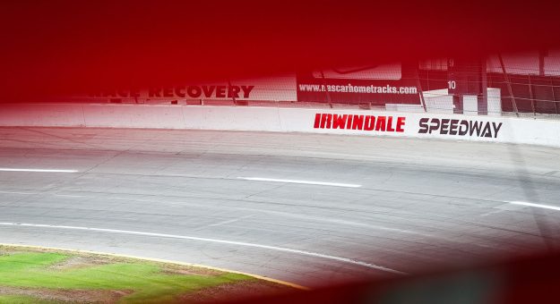Signage during the NAPA Auto Parts 150 for the ARCA Menards Series West at Irwindale Speedway in Irwindale, California on August 21, 2021. (Meg Oliphant/ARCA Racing)