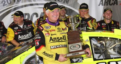 2013 ARCA Menards Series champion Frank Kimmel.