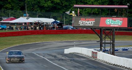 during the Dawn 150 for the ARCA Menards Series at Mid-Ohio Sports Car Course in Lexington, Ohio on July 8, 2022. (Kirk Irwin/ARCA Racing)
