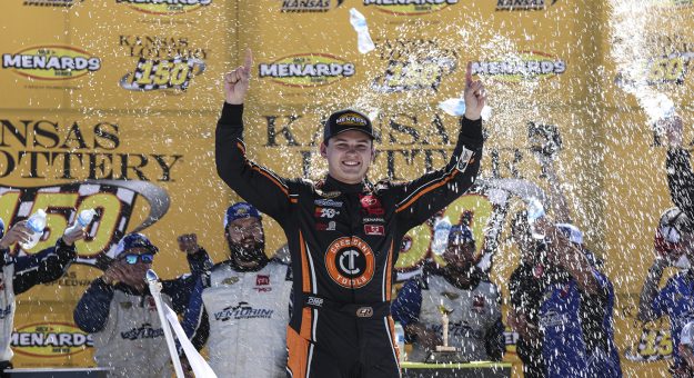 Visit Corey Heim gets redemption with dominant victory in Kansas Lottery 150 at Kansas Speedway page