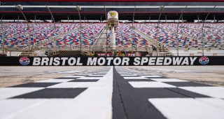 <p>Work began on what was then called Bristol International Speedway in 1960, and it took approximately one year to finish. Many of the original ideas facility founders Larry Carrier, Carl Moore and R.G. Pope came up with for the track were sketched on envelopes and brown paper bags.</p>