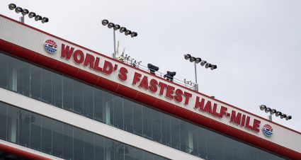 A general view during the Bush’s Beans 200 at Bristol Motor Speedway for the ARCA Menards Series in Bristol, Tennessee on September 16, 2021. (Jacob Kupferman/ARCA Racing)
