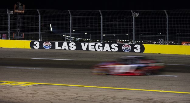Taylor Gray, driver of the #17 Ford Performance Ford, during the Star Nursery 150 for the ARCA Menards Series West at the Bullring at Las Vegas Motor Speedway in Las Vegas, Nevada on September 23, 2021. (Miranda Alam/ARCA Racing)