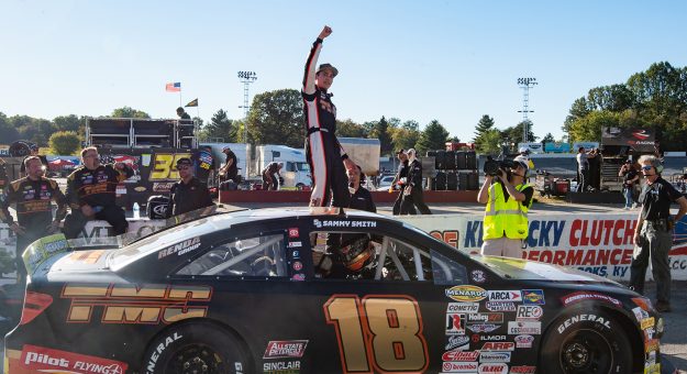 Visit Sammy Smith leads them all for dominant victory at Salem Speedway page