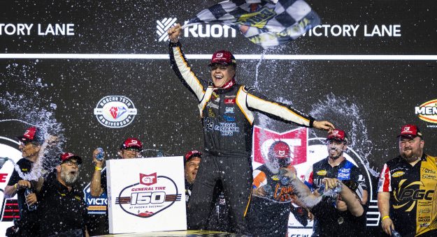 Visit Tyler Reif rises to the occasion, earns first ARCA Menards Series victory at Phoenix Raceway page