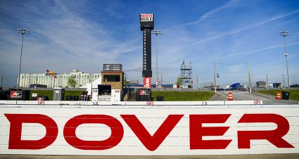 A general view during the General Tire 125 for the ARCA Menards Series East at Dover International Speedway in Dover, Delaware on Friday, August 21, 2020. (Timothy Nwachukwu/NASCAR)