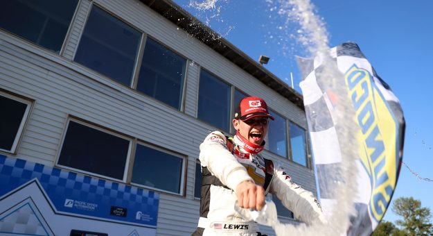 Visit Bridesmaid no more: Landen Lewis earns first win of 2023 at Portland page