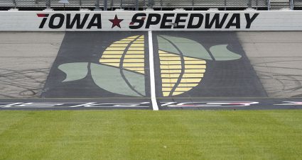 The track is set for the Calypso Lemonade 150 for the ARCA Menards Series and the ARCA Menards Series East at Iowa Speedway in Newton, Iowa on June 11, 2022. (Matthew Putney/ARCA Racing)