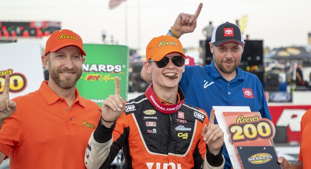 Visit Victory is sweet: Jesse Love bags seventh win of 2023 in Reese’s 200 at IRP page