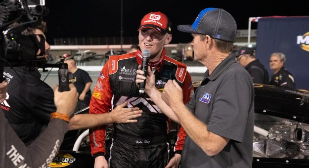 Visit Kole Raz denies Trevor Huddleston after epic battle for first West Series victory at Kevin Harvick’s Kern Raceway page